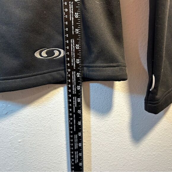 SALOMON LADIES COAT LARGE BLACK EVERYDAY CASUAL outdoors capsule minimalist - Picture 11 of 16